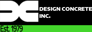 Design Concrete Inc. Logo - Established 1979