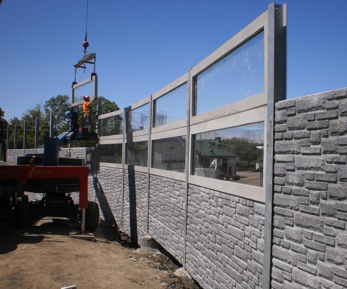 Acrylite construction site